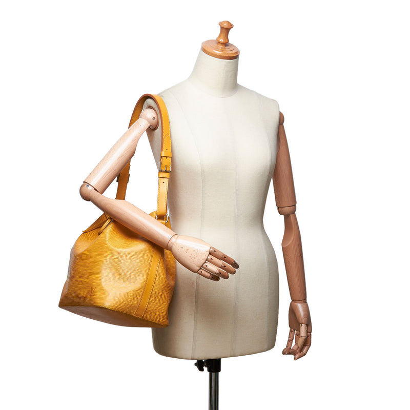 Yellow Epi Leather Petit Noe