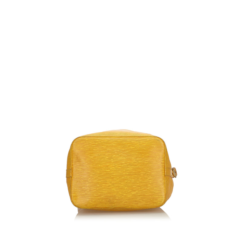 Yellow Epi Leather Petit Noe