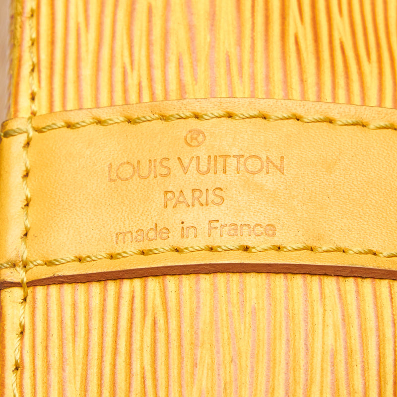 Yellow Epi Leather Petit Noe