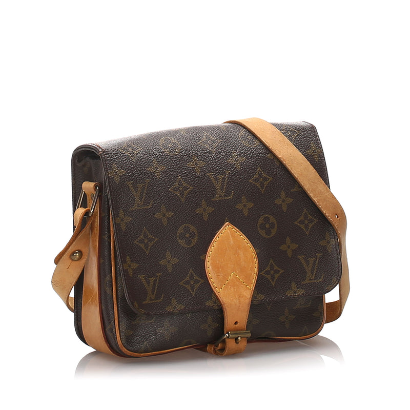 Louis Vuitton Vintage Monogram Canvas Cartouchiere MM