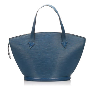 Epi Saint Jacques PM Short Strap Blue - Bag Religion