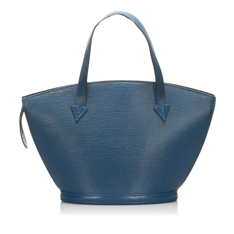 Epi Saint Jacques PM Short Strap Blue - Bag Religion