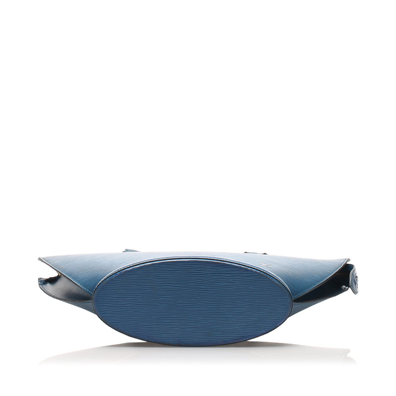 Epi Saint Jacques PM Short Strap Blue - Bag Religion