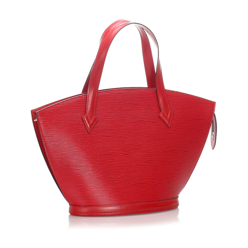 Epi Saint Jacques PM Castillan Red Short Strap
