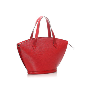 Epi Saint Jacques PM Short Strap Red