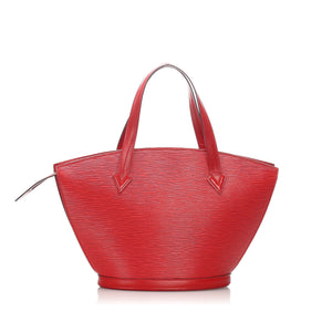 Epi Saint Jacques PM Short Strap Red