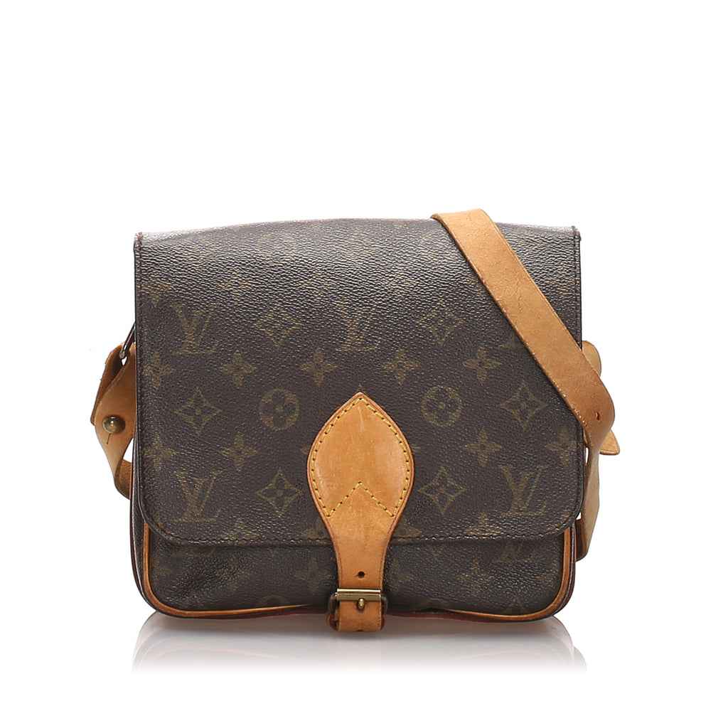 Authentic LOUIS VUITTON Cartouchiere MM LV Shoulder Bag M51253