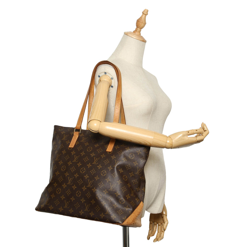 100% Authentic Louis Vuitton Cabas Mezzo Monogram Tote Bag