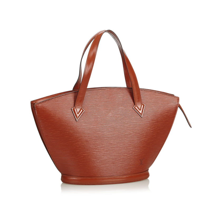 Epi Saint Jacques Short Strap PM Brown - Bag Religion