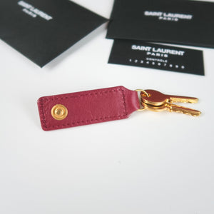 Nano Sac De Jour in Smooth Burgundy Leather