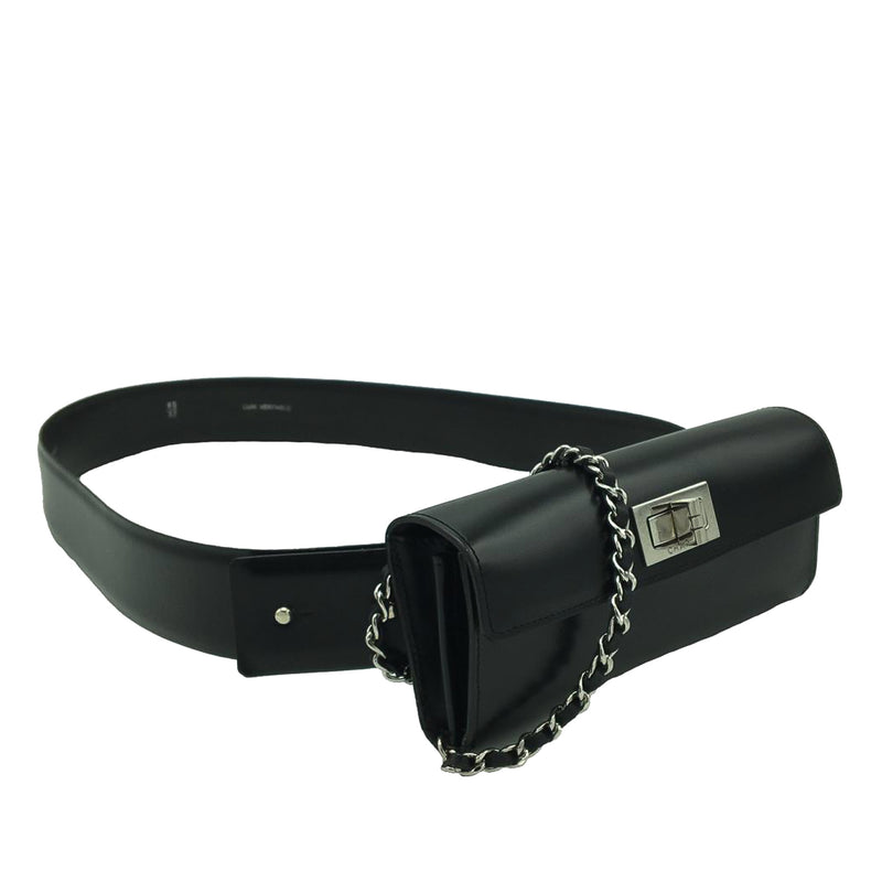 Reissue Leather Belt Bag Black - Bag Religion