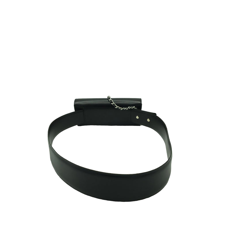 Reissue Leather Belt Bag Black - Bag Religion