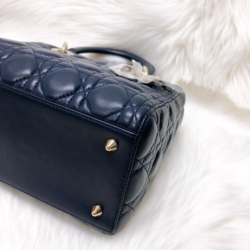 Cannage Lambskin Lady Dior Medium