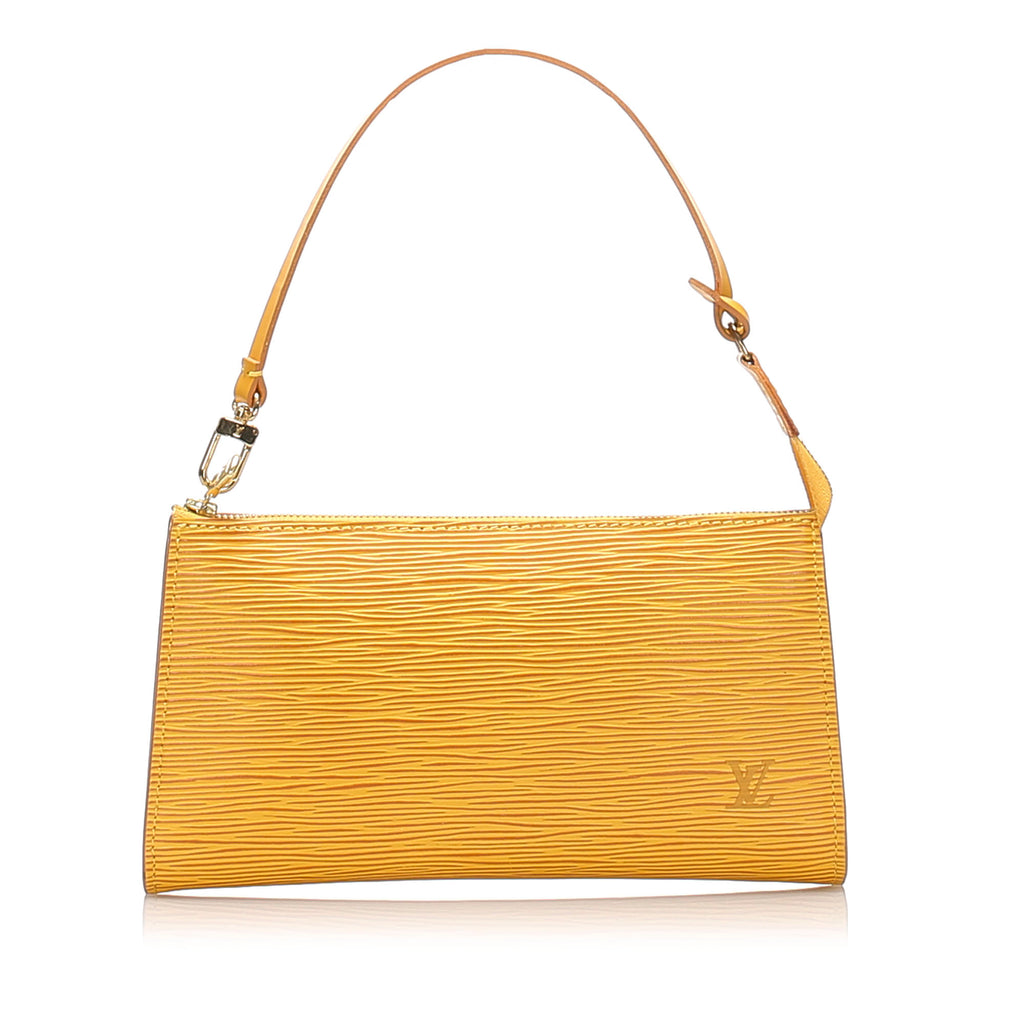 Epi Pochette Accessoires Yellow - Bag Religion