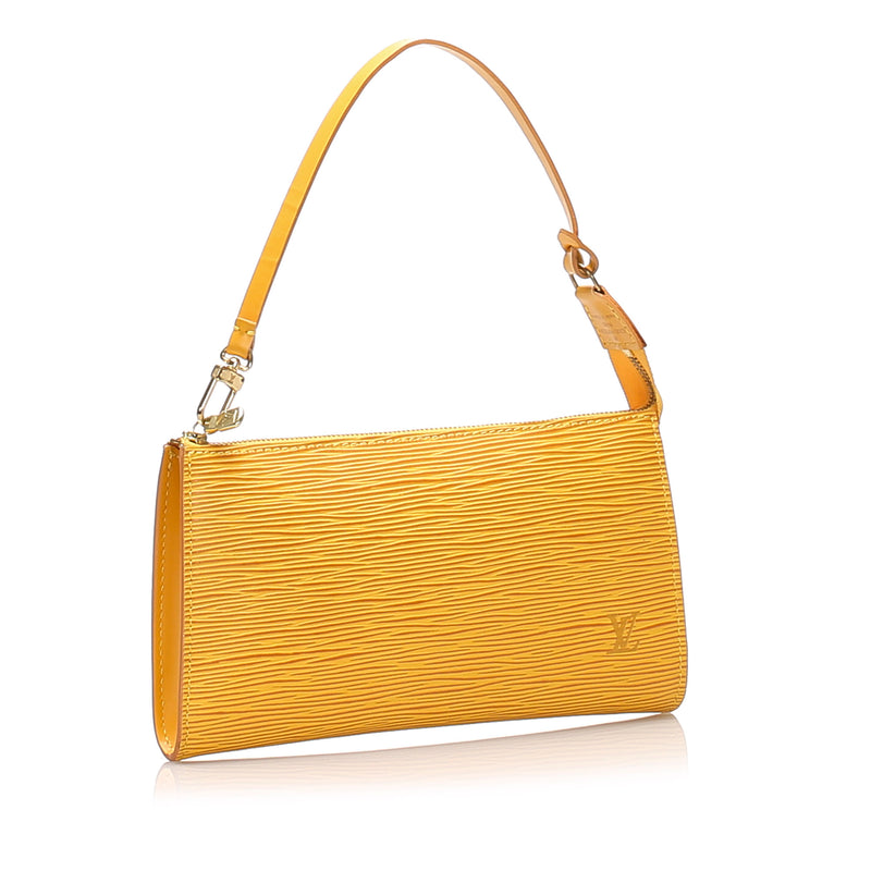 Epi Pochette Accessoires Yellow - Bag Religion