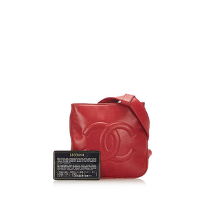 CC Caviar Leather Belt Bag Red - Bag Religion