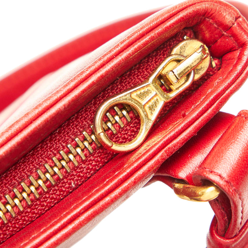 CC Caviar Leather Belt Bag Red - Bag Religion