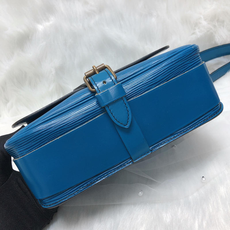 Louis-Vuitton-Epi-Cartouchiere-Shoulder-Bag-Toledo-Blue-M52245 –  dct-ep_vintage luxury Store