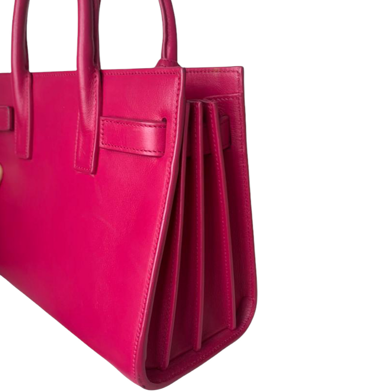 Classic Sac De Jour Nano Leather Hot Pink GHW