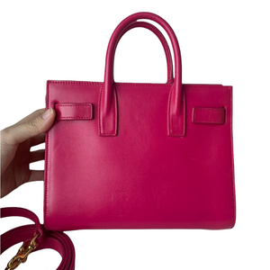 Classic Sac De Jour Nano Leather Hot Pink GHW