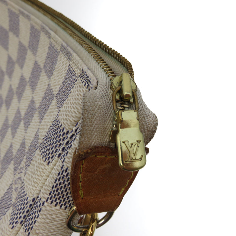 Pochette in Damier Azur