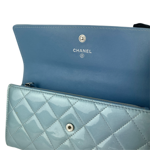 Wallet Patent Blue SHW