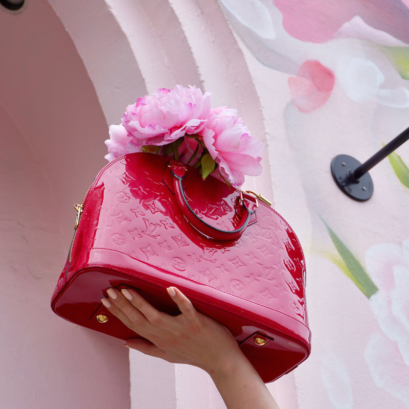 Vernis Indian Rose Alma Monogram PM