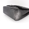 Single Flap Maxi in Black Lambskin Leather with SHW