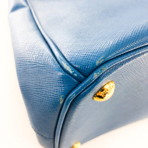 Saffiano Lux Galleria Double Zip Tote