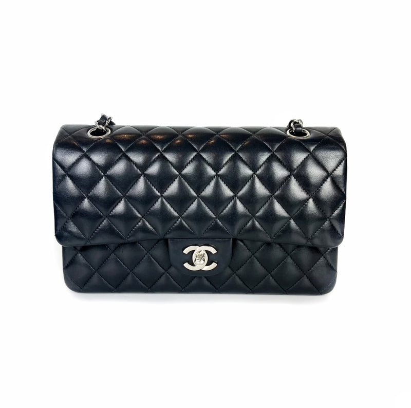 Classic Flap Medium Lambskin Black SHW