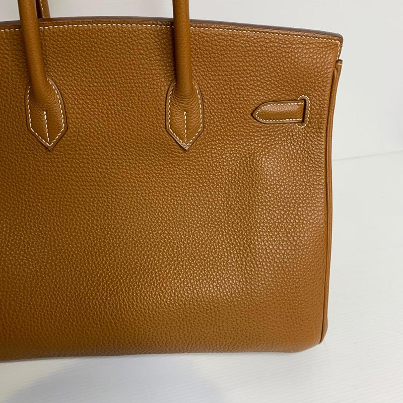 Birkin 35 Gold Togo Leather with PHW