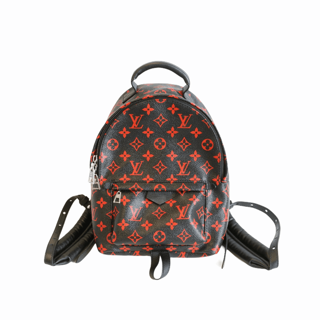 Palm Springs Backpack PM in infrarouge monogram leather