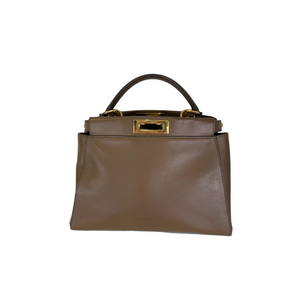 Peekaboo Medium Leather Brown GHW