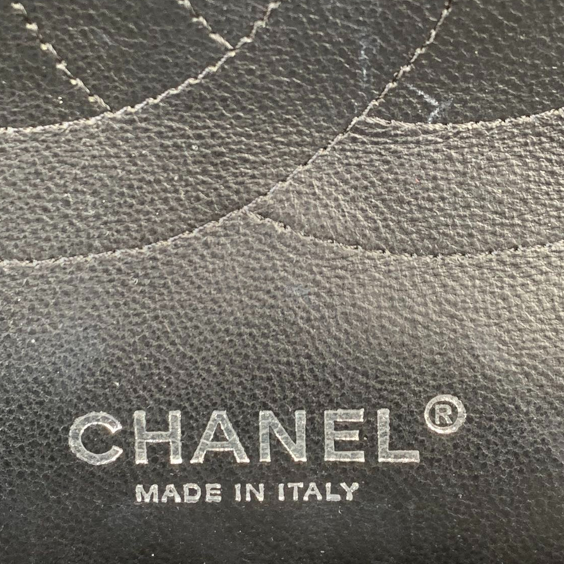 Jumbo Double Flap Lambskin So Black