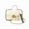 GG Marmont Chevron Top Handle Bag