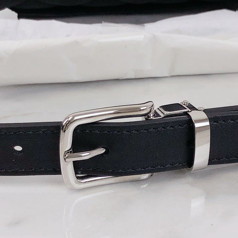 Quilted Uniform Belt Bag Black SHW
