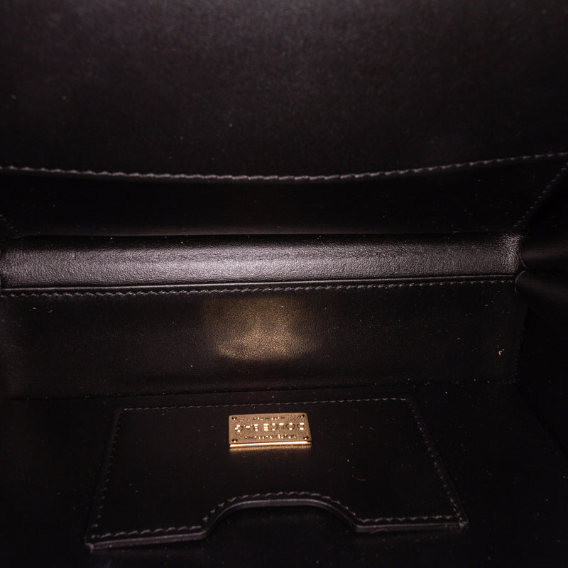 Rose Box Velvet Satchel Multi