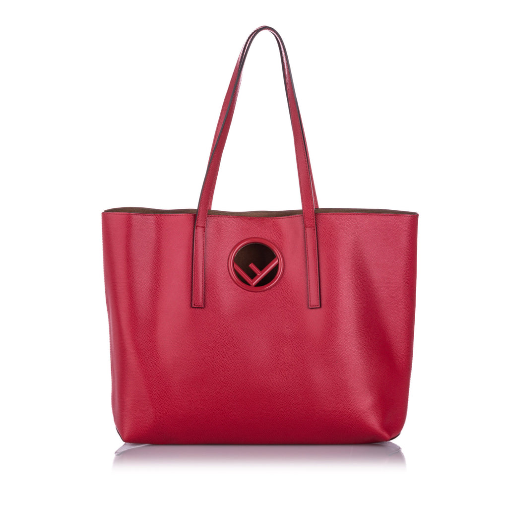 Logo Shopper Tote Bag Red - Bag Religion