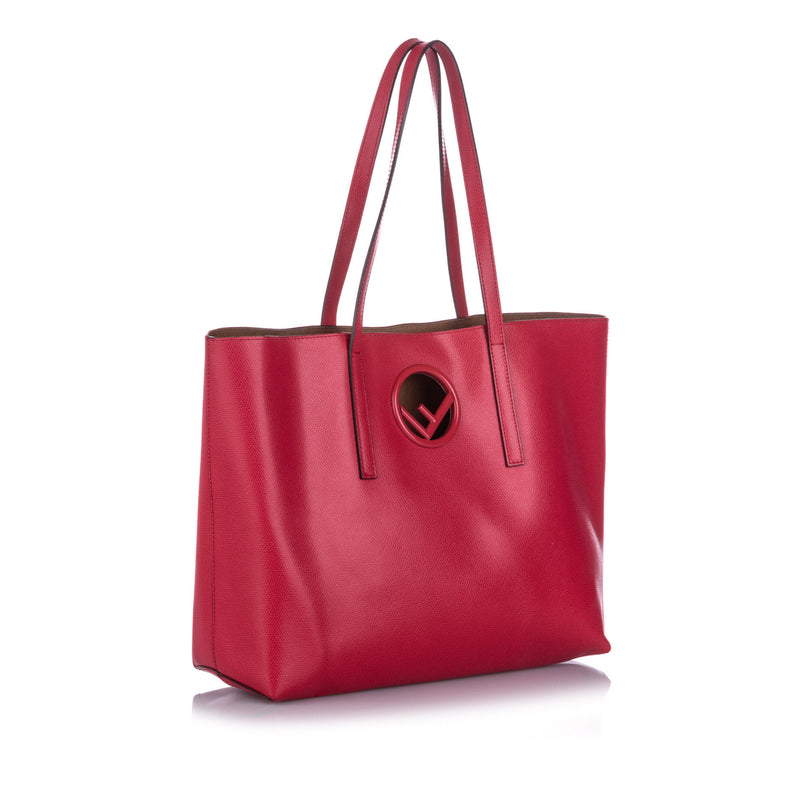 Logo Shopper Tote Bag Red - Bag Religion