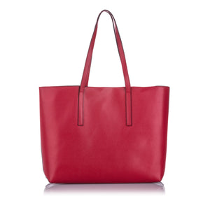 Logo Shopper Tote Bag Red - Bag Religion