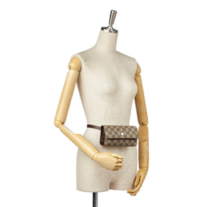GG Supreme Belt Bag Brown SHW