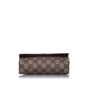 GG Supreme Belt Bag Brown SHW