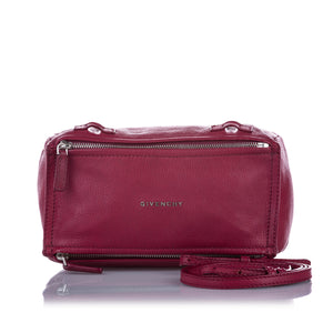 Mini Pandora Leather Crossbody Bag Pink - Bag Religion