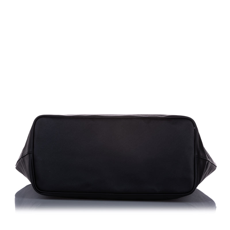 Large Leather Antigona Tote Bag