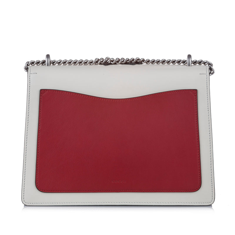 Gucci Embellished Dionysus Shoulder Bag White