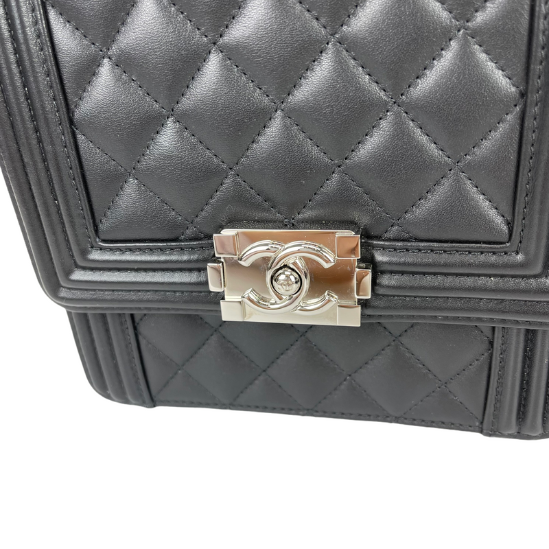Chanel vertical 2025 boy bag