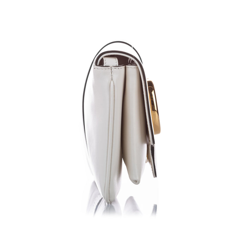 Arli Leather Crossbody Bag White - Bag Religion