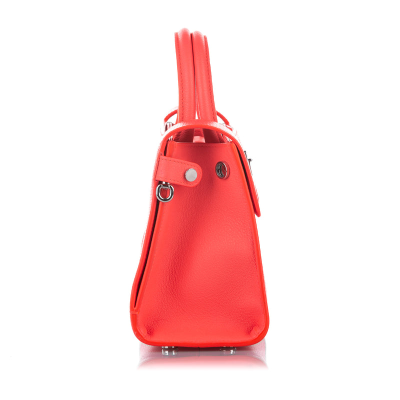 Diorever Leather Satchel Orange - Bag Religion