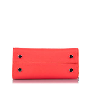 Diorever Leather Satchel Orange - Bag Religion