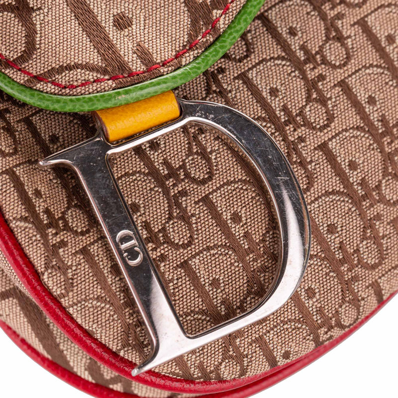 Dior Oblique Canvas Double Saddle Brown - Bag Religion